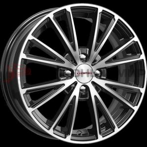 КиК  Меандр-оригинал (КС879)  6,0\R16 4*100 ET49  d54,1  Алмаз черный SK  [r75480SK]