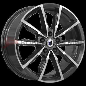 КиК Меренге (КС902) 7,5x17 5/114,3 ET40 d-67,1 алмаз чёрный (Арт.75870)