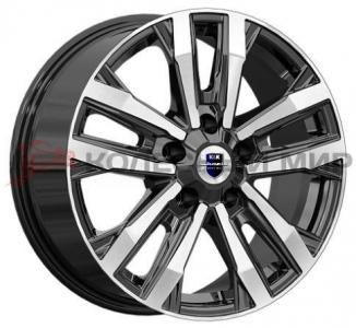 КиК Мичиган (КС1107) 8,0x18 5/130 ET56 d-71,6 алмаз чёрный (Арт.82642)