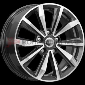 КиК  Nissan Qashqai (КС974)  6,5\R16 5*114,3 ET40  d66,1  Алмаз черный  [77399]