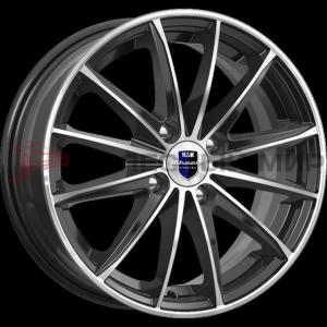 КиК Пойнт Бланк (КС884) 6,0xx15 4/100 ET48 d-54,1 алмаз чёрный (Арт.r75097SK) Оригинал