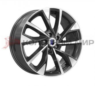 КиК Роквуд (КС900) 7,0x17 5/110 ET38 d-65,1 алмаз чёрный (Арт.77068)