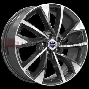 КиК Роквуд (КС900) 7,0x17 5/114,3 ET40 d-66,1 алмаз чёрный (Арт.77074)