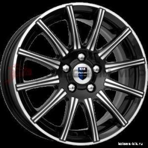 КиК Сиеста (КС477) 5,0x13 3/ 98 ET35 d-60,2 алмаз черный (Арт.13376)