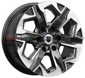 КиК Тейт (КС1050) 7,5x17 6/114,3 ET39 d-67,1 алмаз чёрный (Арт.80289)