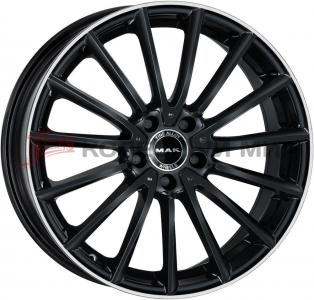 MAK Komet 8,0x18 5/112 ET48 d-66,6 Gloss Black Mirror Ring (F8080KMGL48WS4X)