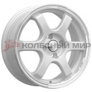СКАД Киото 6,0x15 4/100 ET45 d-67,1 алмаз белый (2151224)