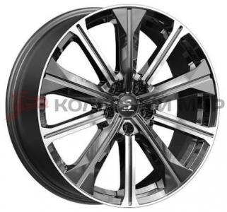 СКАД КР013 (Tiggo 7 Pro) 7,0x19 5/108 ET33 d-60,1 Diamond Black Gris (4210012)