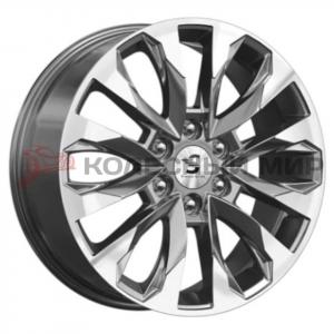 СКАД Premium  КР007 (20Haval H9)  8,0\R20 6*139,7 ET42  d75,1  Diamond gloss graphite  [78985]  <Ш>