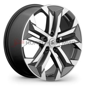 СКАД Premium  КР015 (19EXEED TXL/VX)  7,5\R19 5*108 ET36  d65,1  Diamond gloss graphite  [76950]  <С