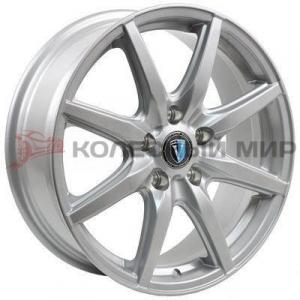 Khomen Wheels KHW2101 (Li 7/9) 9,5х21 5/120 ET45,5 d-62,5 F-Silver-FP